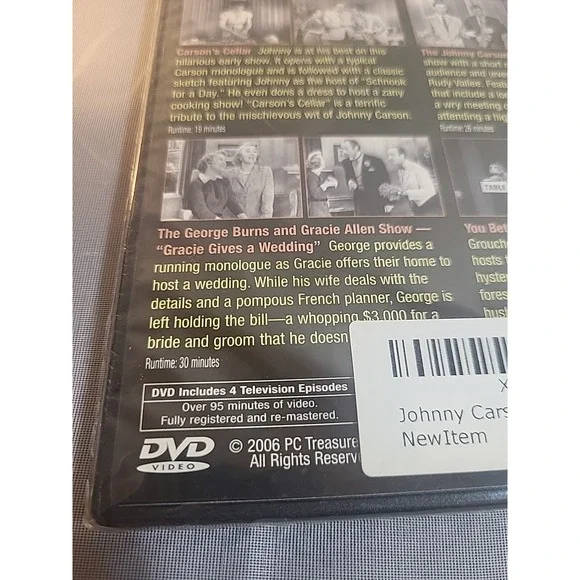 Johnny Carson and Friends DVD - 4 Golden Age Episodes - Sealed! - Picture 5 of 5